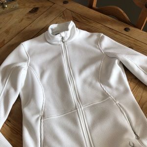 Spyder Core Full Zip XL white sweater